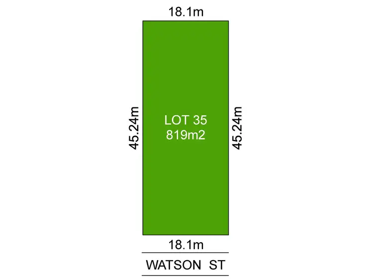 Main view of Homely land listing, 23 Watson Street, Gosnells WA 6110