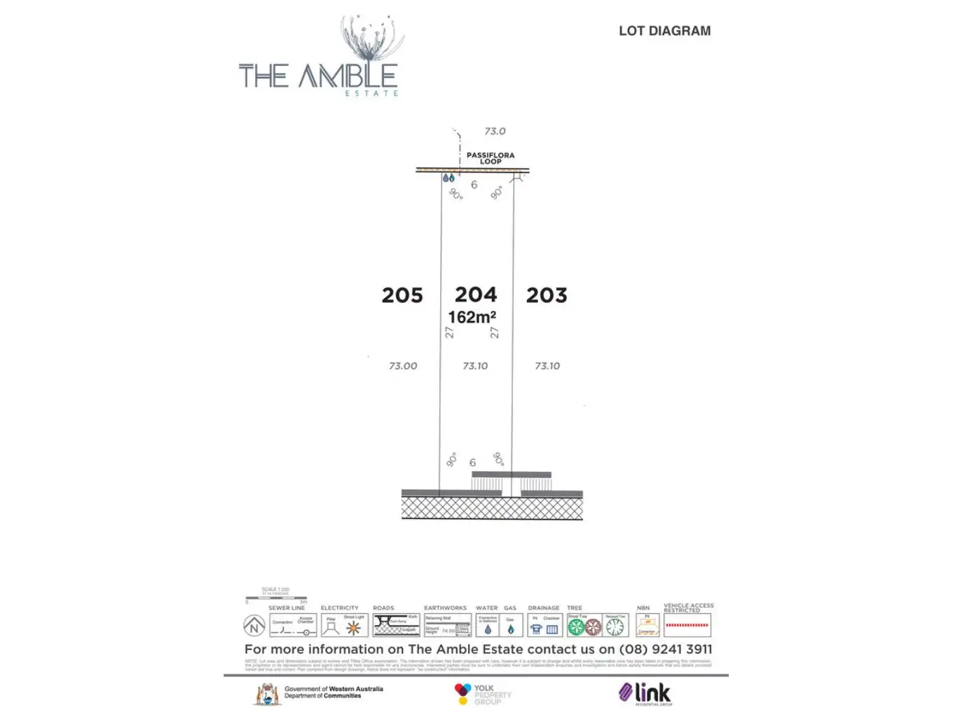 Main view of Homely land listing, Lot 204, Passiflora Loop, Girrawheen WA 6064