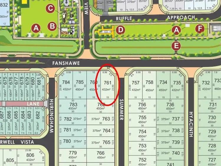 Main view of Homely land listing, Lot 761, Fanshawe Boulevard, Piara Waters WA 6112