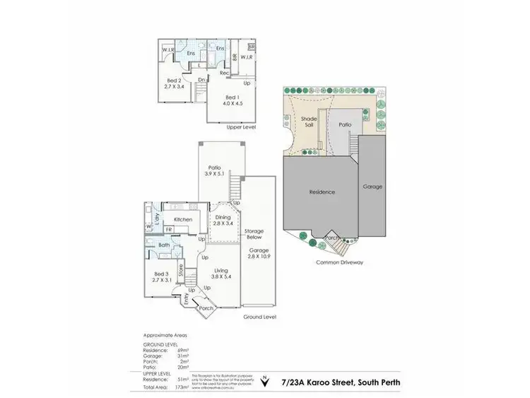 Third view of Homely house listing, Unit 7/23A Karoo Street, South Perth WA 6151