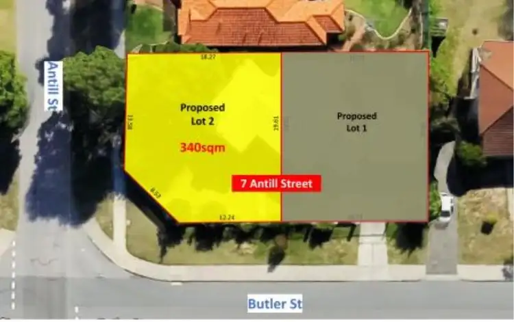 Main view of Homely land listing, 7 Antill Street, Willagee WA 6156