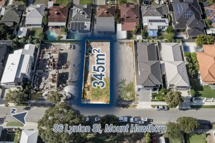 Third view of Homely land listing, 36a Lynton Street, Mount Hawthorn WA 6016