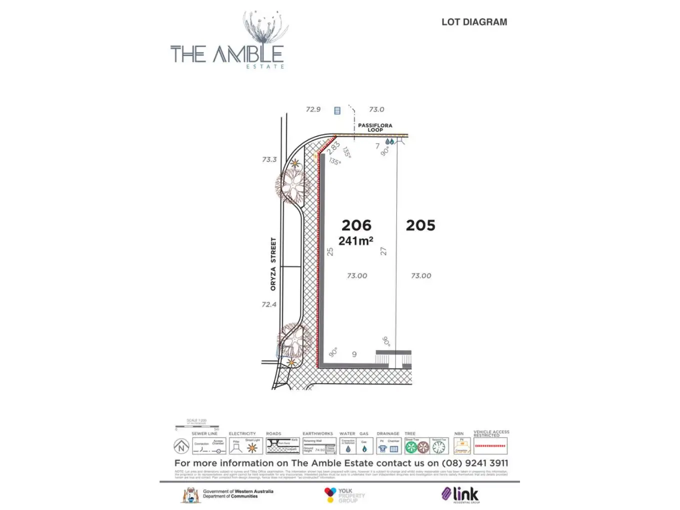 Main view of Homely land listing, Lot 206, Passiflora Loop, Girrawheen WA 6064