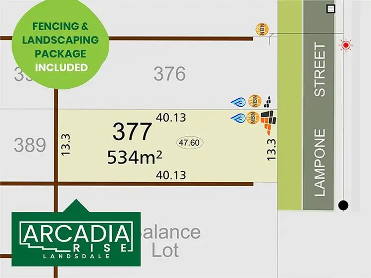 Second view of Homely land listing, Lot 377, 15 Lampone Street, Landsdale WA 6065