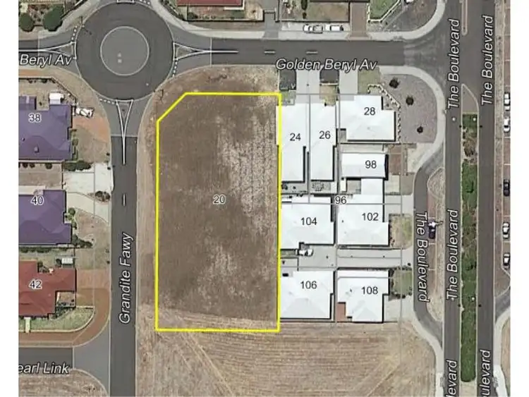 Main view of Homely land listing, 20 Golden Beryl Avenue, Australind WA 6233