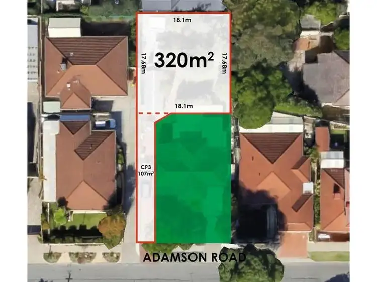 Main view of Homely land listing, 19B Adamson Road, Brentwood WA 6153