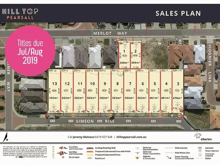 Second view of Homely land listing, Lot 5, 31 Simeon Rise, Pearsall WA 6065