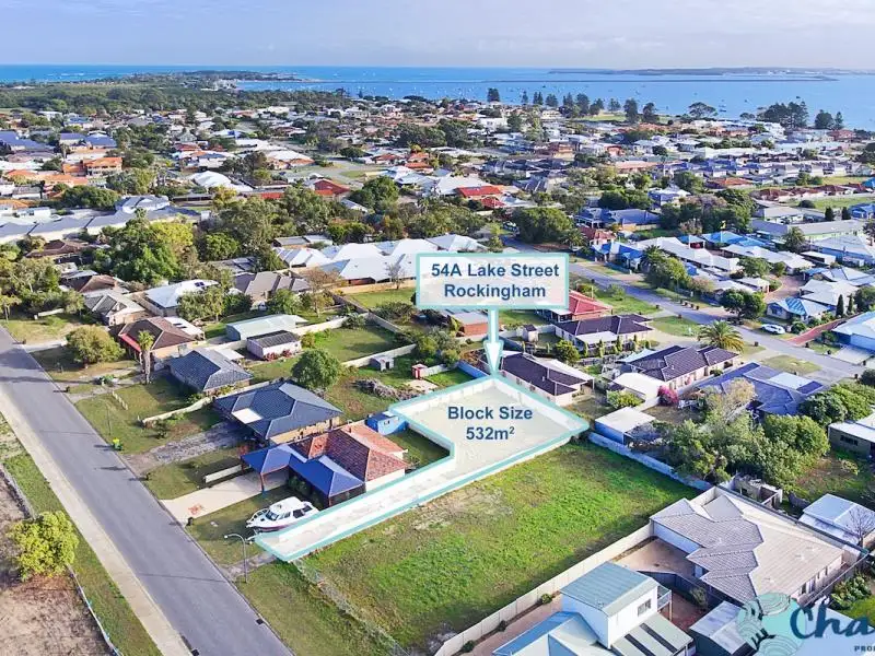 Main view of Homely land listing, 54A Lake St, Rockingham WA 6168