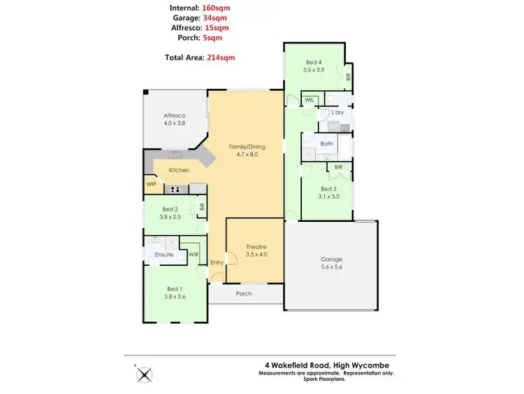 Main view of Homely house listing, 4 Wakefield Road, High Wycombe WA 6057