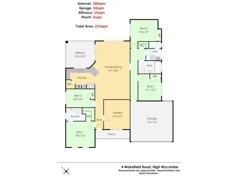 Main view of Homely house listing, 4 Wakefield Road, High Wycombe WA 6057