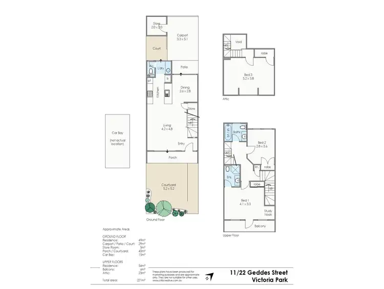 Fifth view of Homely house listing, 11/22 Geddes Street, Victoria Park WA 6100
