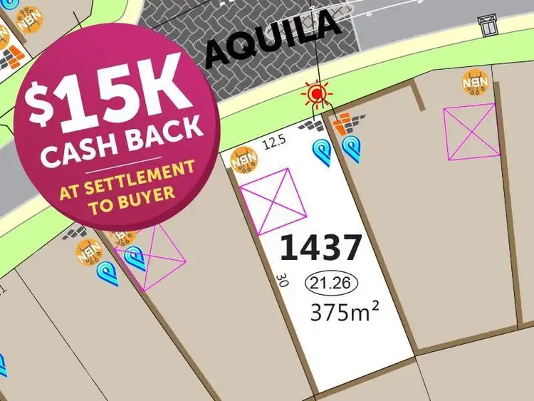Second view of Homely land listing, Lot 1437, 12 Aquila Drive, Wandi WA 6167