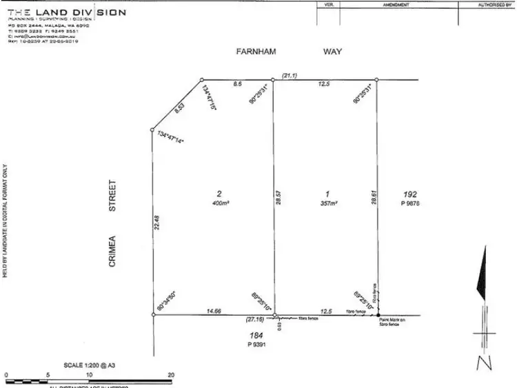 Third view of Homely land listing, 1/1 Farnham Way, Morley WA 6062