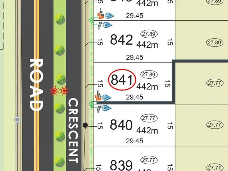 Main view of Homely land listing, Lot 841, Eltham Crescent, Piara Waters WA 6112