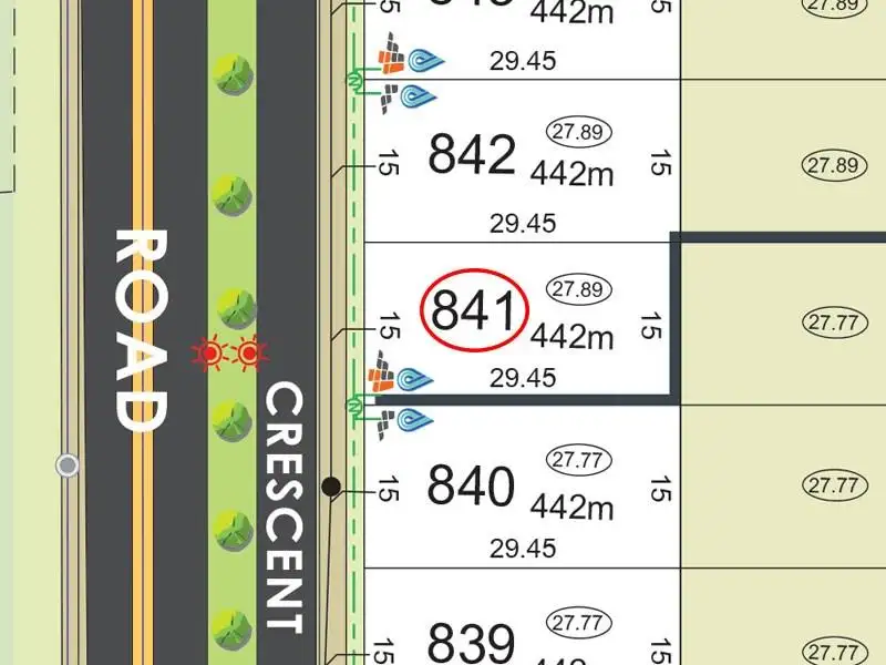 Main view of Homely land listing, Lot 841, Eltham Crescent, Piara Waters WA 6112