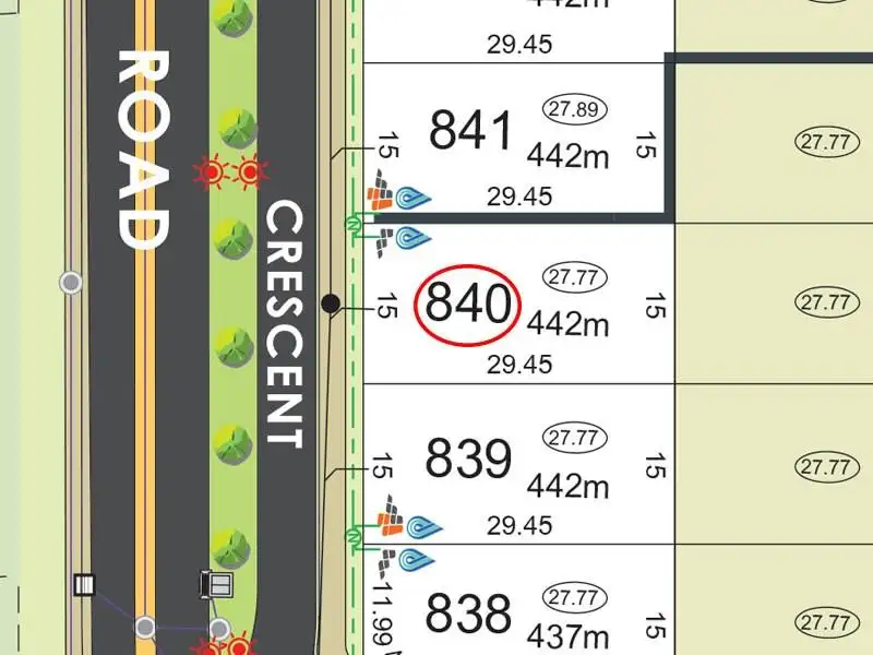 Main view of Homely land listing, Lot 840, Eltham Crescent, Piara Waters WA 6112