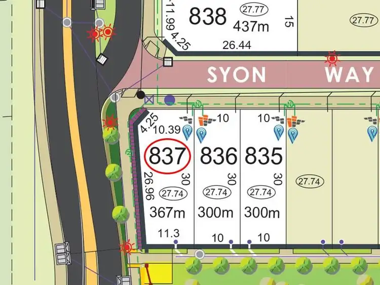 Main view of Homely land listing, Lot 837, Syon Way, Piara Waters WA 6112