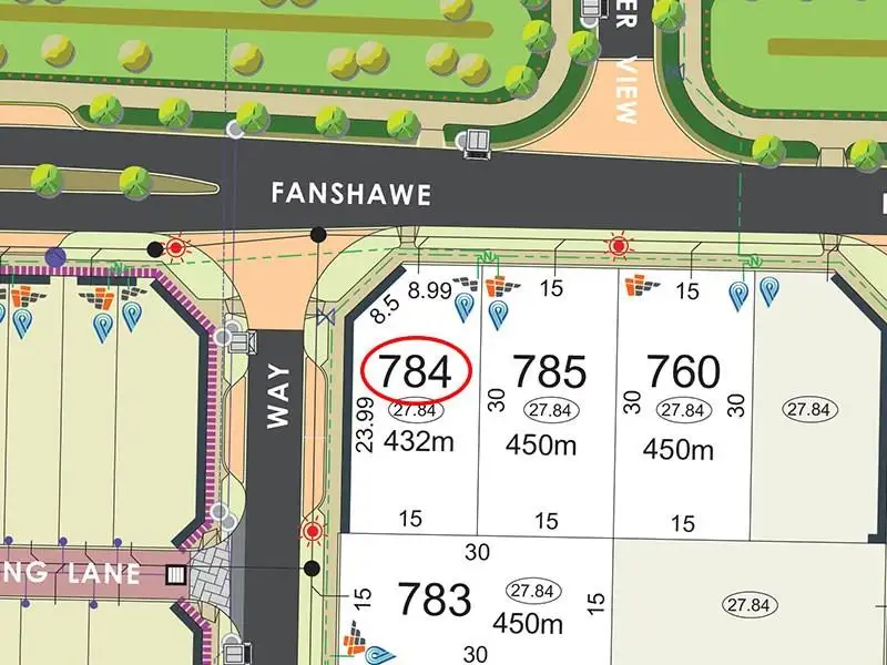 Main view of Homely land listing, Lot 784 Fanshawe Boulevard, Piara Waters WA 6112