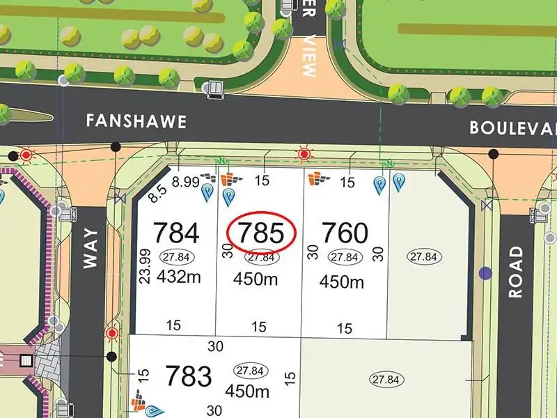 Main view of Homely land listing, Lot 785 Fanshawe Boulevard, Piara Waters WA 6112