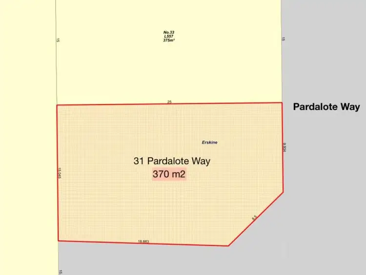 Third view of Homely land listing, 31 Pardalote Way, Erskine WA 6210