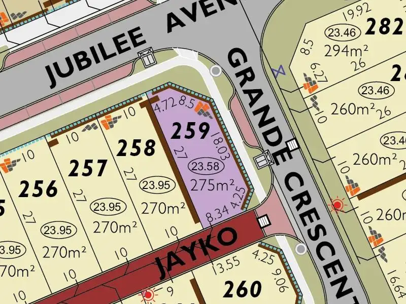 Main view of Homely land listing, Lot 259, Jubilee Avenue, Success WA 6164