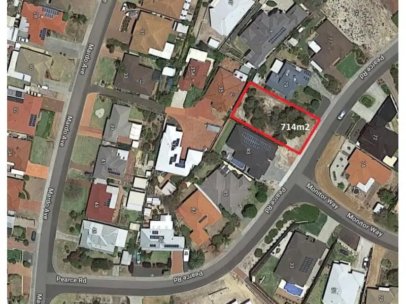 Main view of Homely land listing, 81 Pearce Road, Australind WA 6233