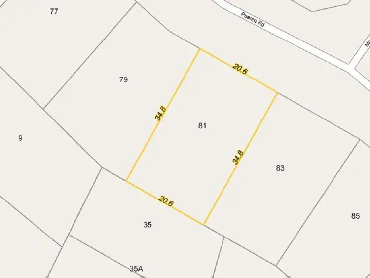 Second view of Homely land listing, 81 Pearce Road, Australind WA 6233