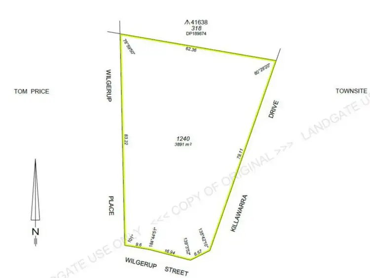 Lot 1240 Killawarra Drive, Tom Price WA 6751