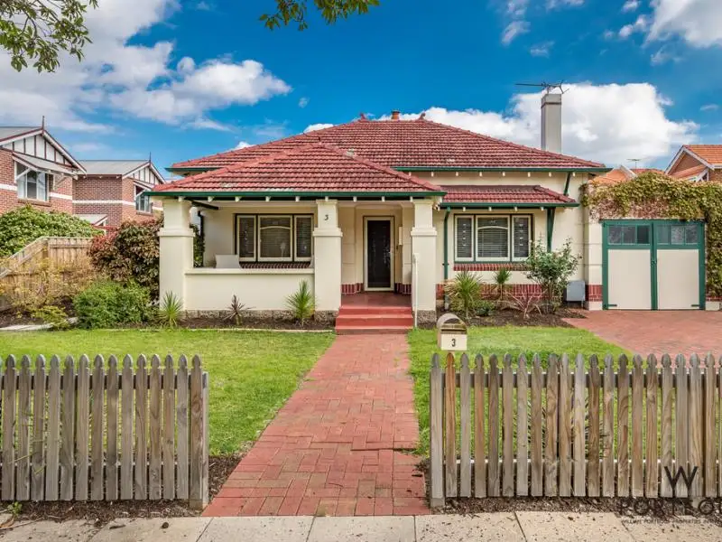 Main view of Homely house listing, 3 Fourth Avenue, Mount Lawley WA 6050