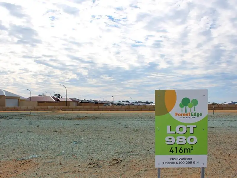 Main view of Homely land listing, Lot 980 Paragon Loop, Dalyellup WA 6230