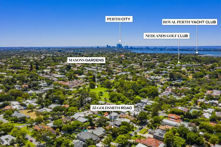 Main view of Homely house listing, 55 Goldsmith Road, Dalkeith WA 6009