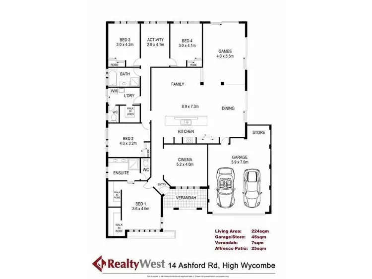 Second view of Homely house listing, 14 Ashford Road, High Wycombe WA 6057