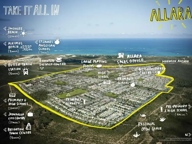 Third view of Homely land listing, LOT 247 Glisten Chase, Eglinton WA 6034