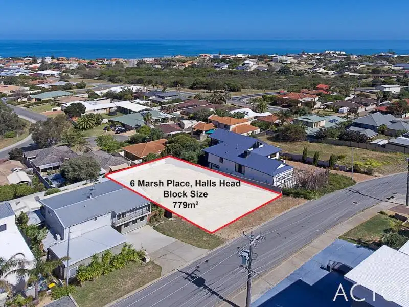 Main view of Homely land listing, 6 Marsh Place, Halls Head WA 6210