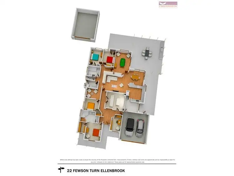Second view of Homely house listing, 22 Fewson Turn, Ellenbrook WA 6069