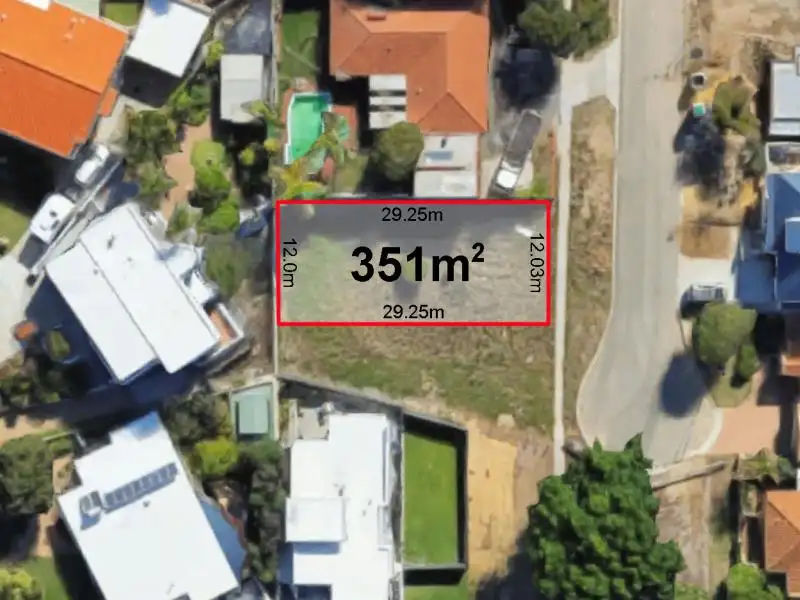 Main view of Homely land listing, 81 Hastings Street, Scarborough WA 6019