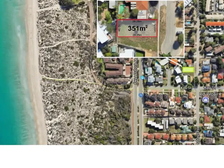 Second view of Homely land listing, 81 Hastings Street, Scarborough WA 6019