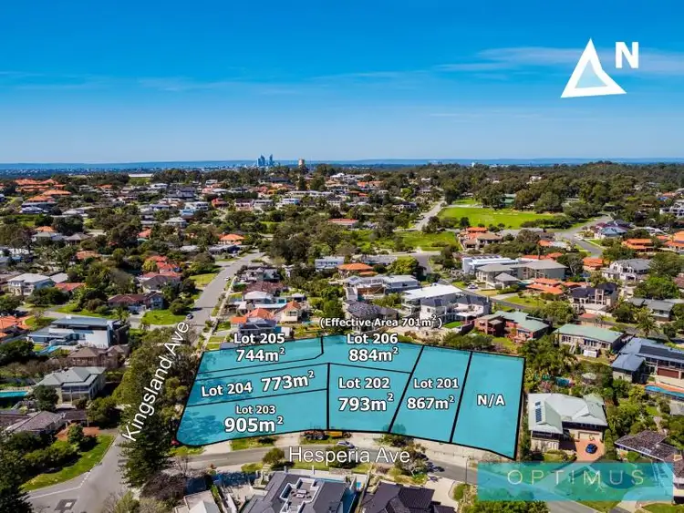 Second view of Homely land listing, 37 Hesperia Avenue, City Beach WA 6015