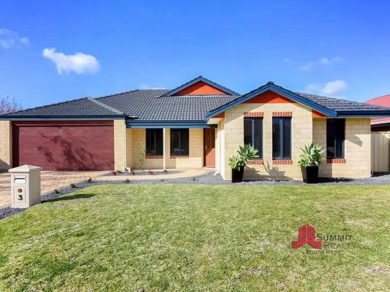 Main view of Homely house listing, 3 Diamond Link, Australind WA 6233