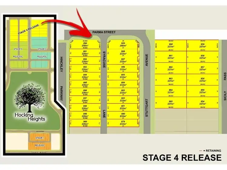 Third view of Homely land listing, Lot 856 Sicily Pass, Hocking WA 6065
