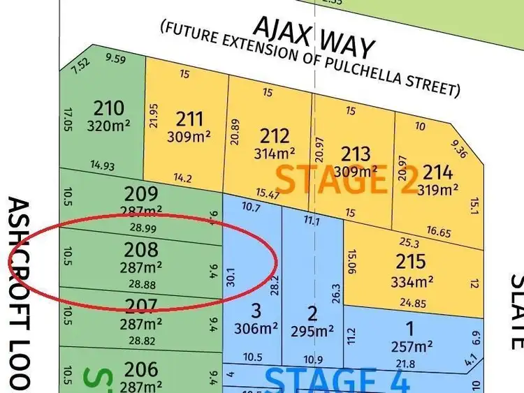 Second view of Homely land listing, Lot 208, Ashcroft Loop, Wattle Grove WA 6107
