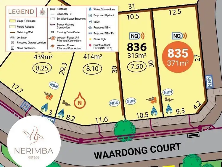 Second view of Homely land listing, Lot 835, 27 Waardong Court, Halls Head WA 6210