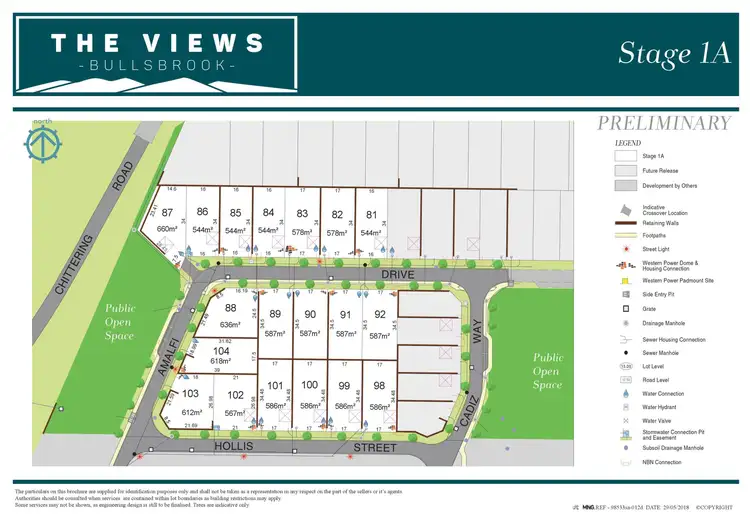 Third view of Homely land listing, Lot 99, 9 Hollis Street, Bullsbrook WA 6084