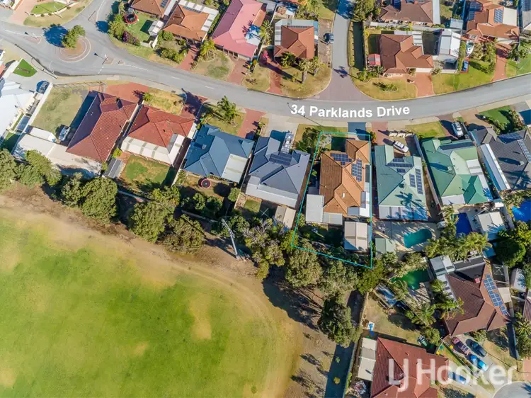 Second view of Homely house listing, 34 Parkland Drive, Warnbro WA 6169
