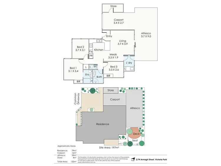 Sixth view of Homely villa listing, 2/74 Armagh Street, Victoria Park WA 6100