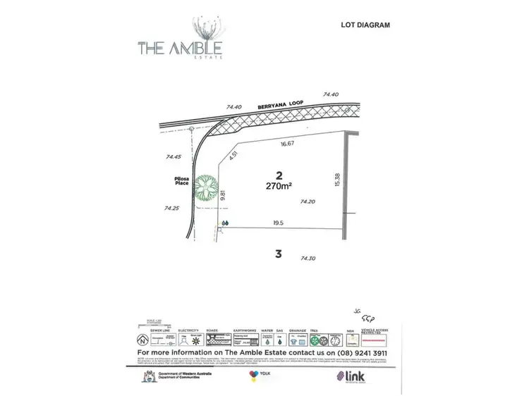 Main view of Homely land listing, Lot 2, Pilosa Place, Girrawheen WA 6064