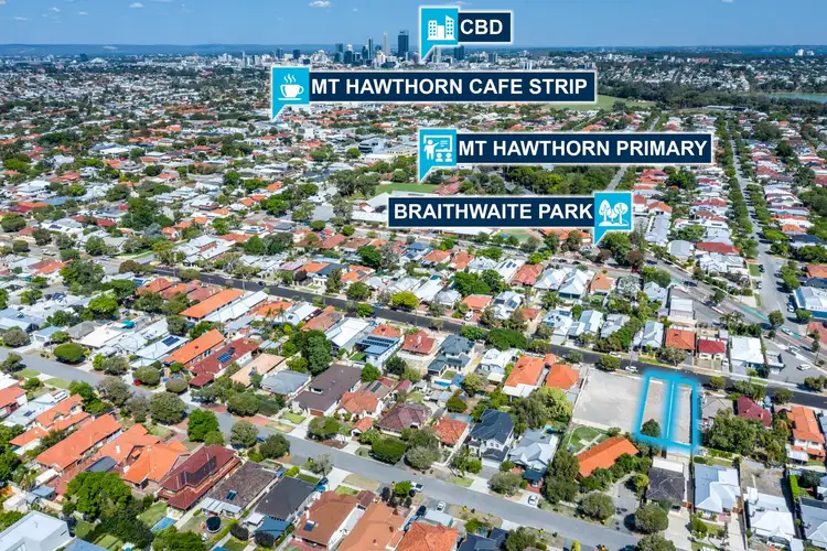 Second view of Homely land listing, 84 Ellesmere Street, Mount Hawthorn WA 6016