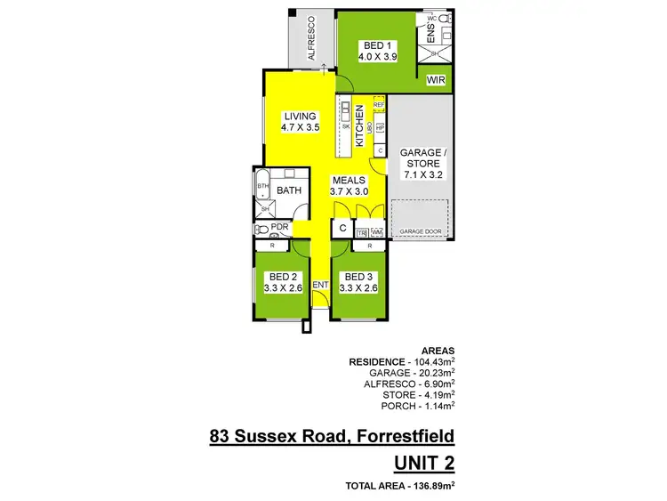Second view of Homely house listing, 2/83 Sussex Road, Forrestfield WA 6058