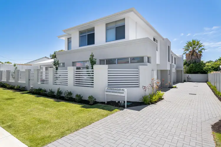 Fourth view of Homely townhouse listing, 2/16 Endeavour  Road, Hillarys WA 6025