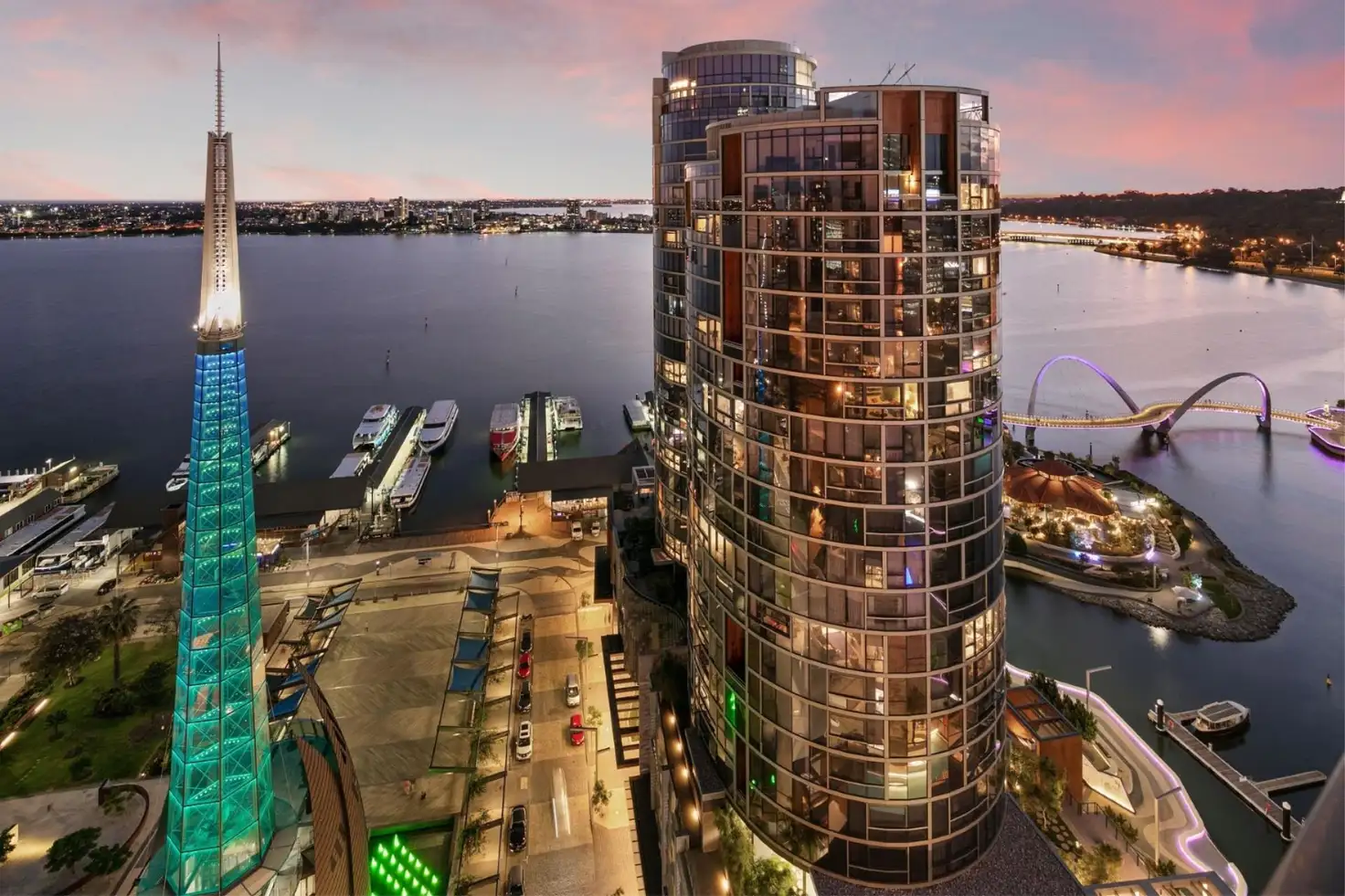 Main view of Homely apartment listing, 2006/1 Geoffrey Bolton Avenue, Perth WA 6000